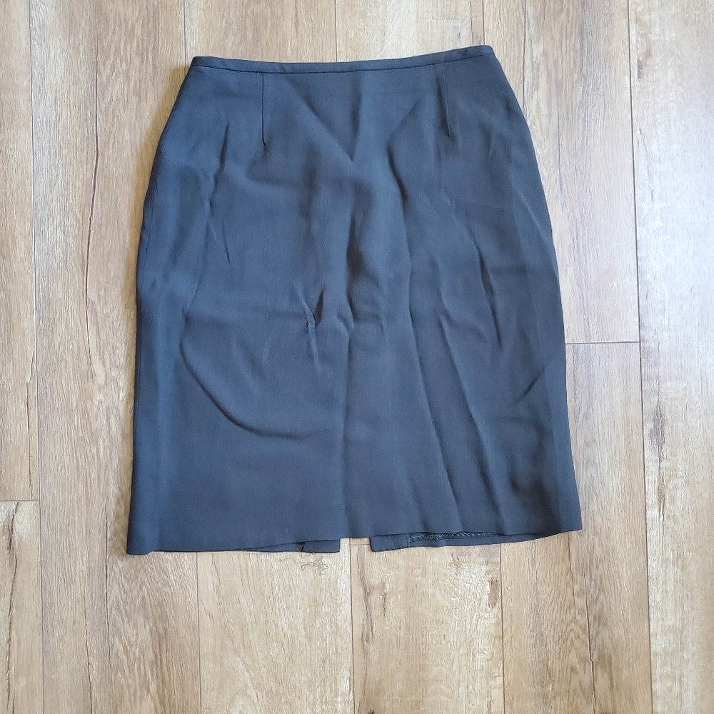 Giorgio Armani Le Collezioni ITALY MADE Textured Pencil Skirt Sz 6 (42) Business